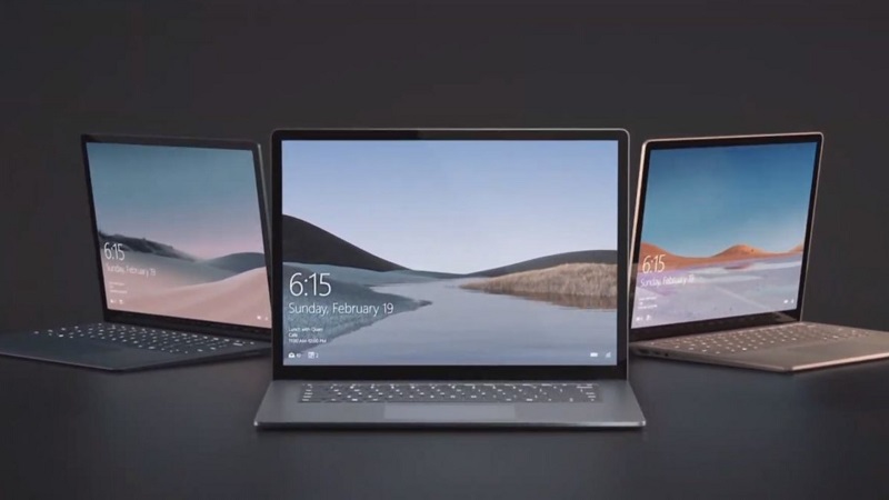 Thiết kế full nhôm của Surface Laptop 3